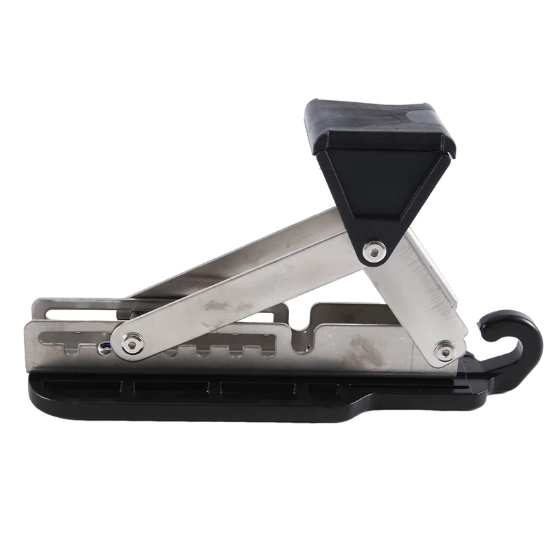 Folding Pedals Auxiliary Multi-Functional Hook Pedals Bracket Pedals Easy Install Easy To Use Universal Black