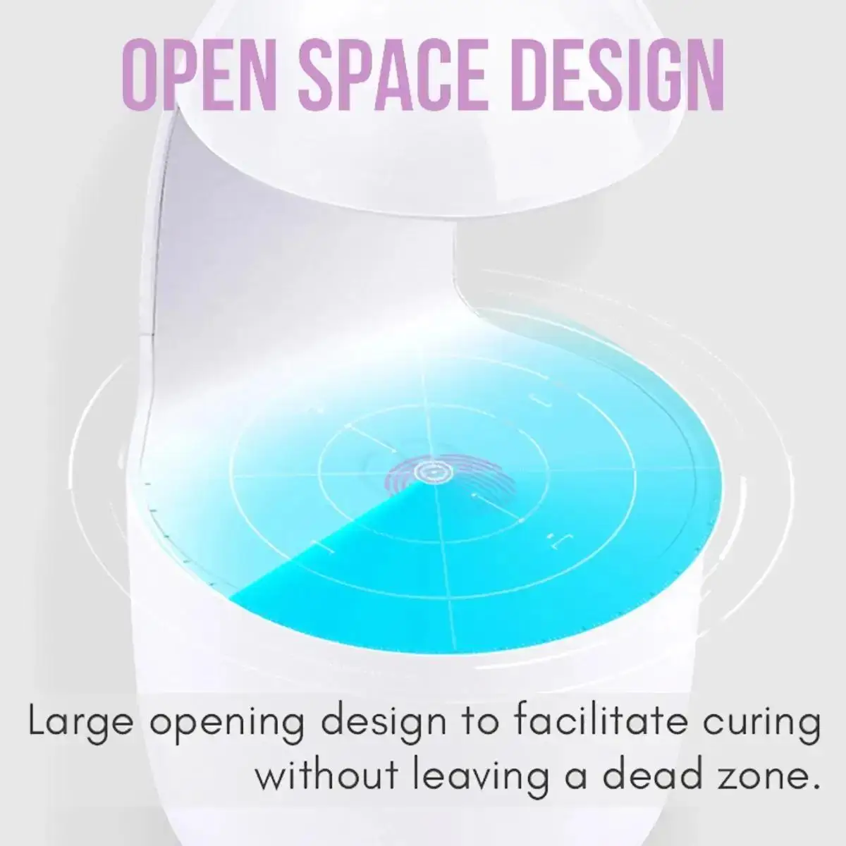 GEFENSIMini Q-shaped Nail Lamp 8w 2025 One Hand Uv Lamp-with Sensor For-nails Usb Portable Manicure Curing Nails Phototherapy Le