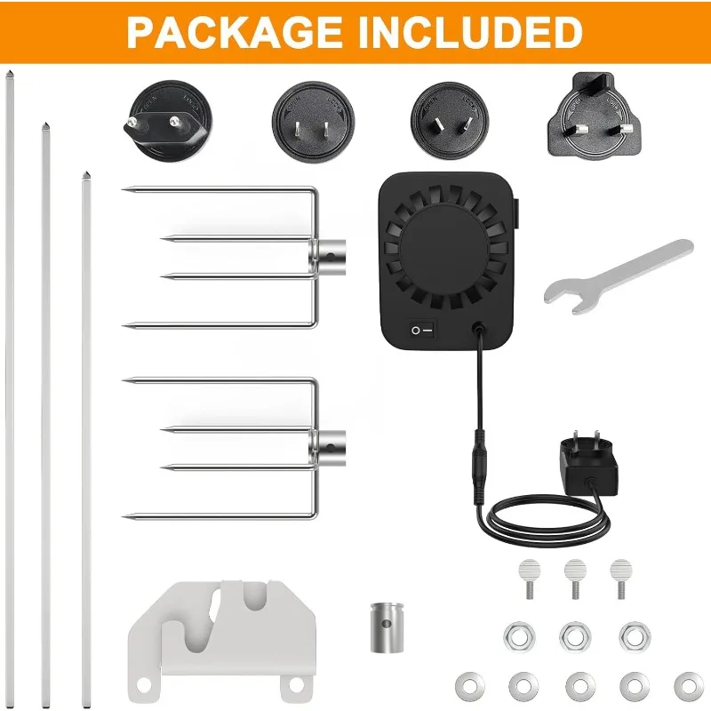 Kit de grelha para churrasco, para masterbuilt gravidade mb20091220, masterbuilt gravity series 560 1050 800, acessórios para fumantes
