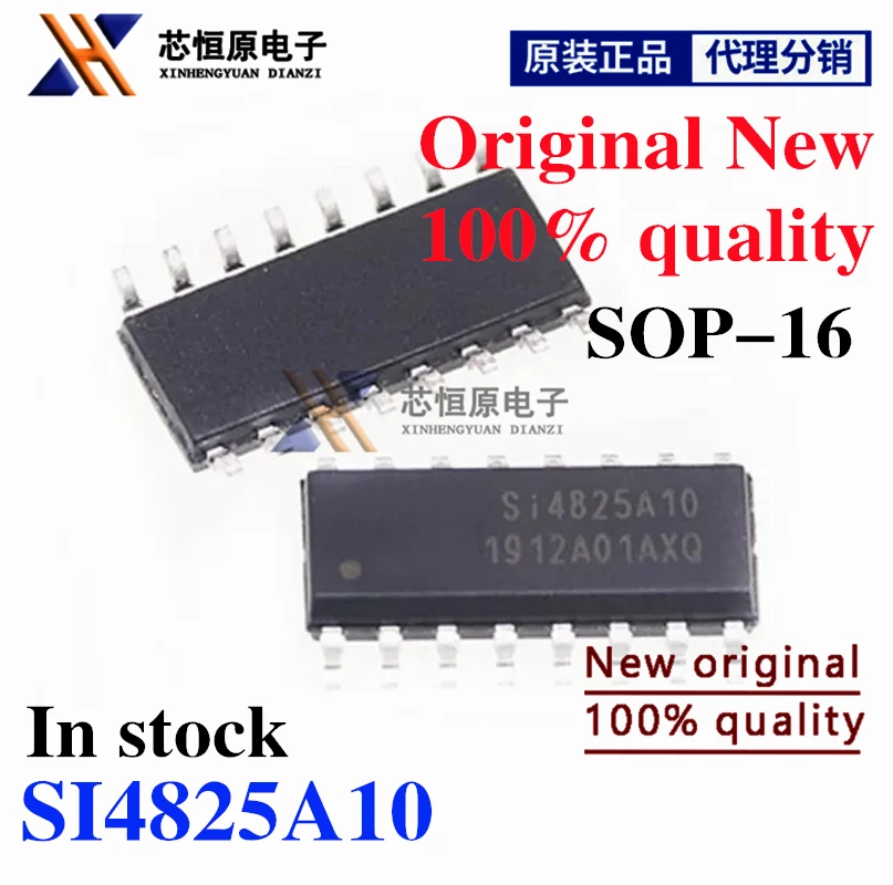 (1-10piece)100% New SI4825 SI4825A10 SI4825-A10 SI4825-A10-CSR sop-16 Chipset