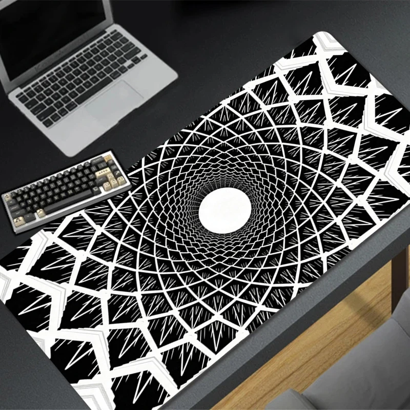 Sanatsal Çizgili Mouse Pad Bil - Best Esports Gaming Keyboard incelemesi ve fiyatı