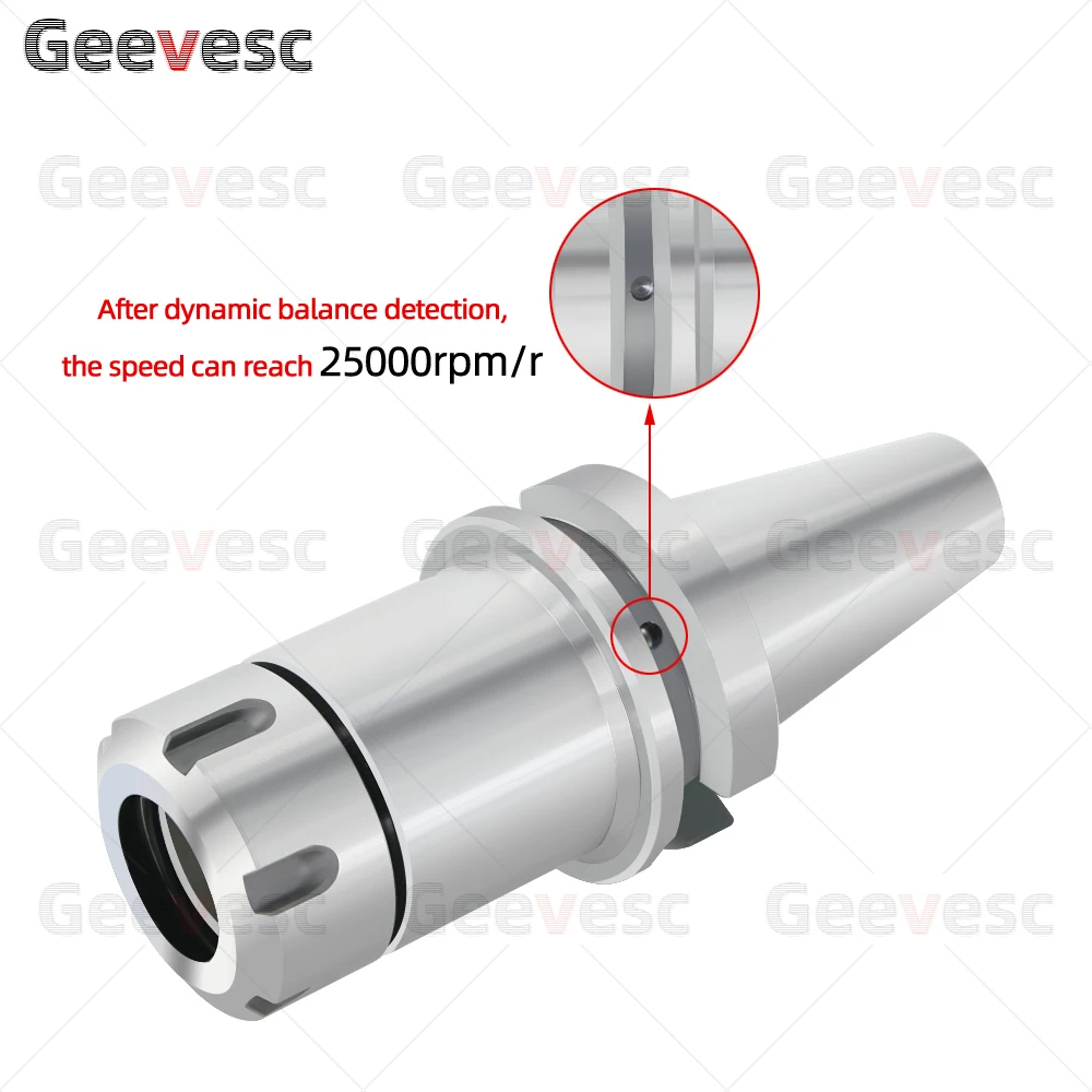 Imagem -03 - Velocidade de Usinagem do Eixo Ferramenta Titular Cnc Gravura Máquina Collet Bt30 Bt40 er Er11 Er16 Er20 Er25 Er32 Er40 Alta