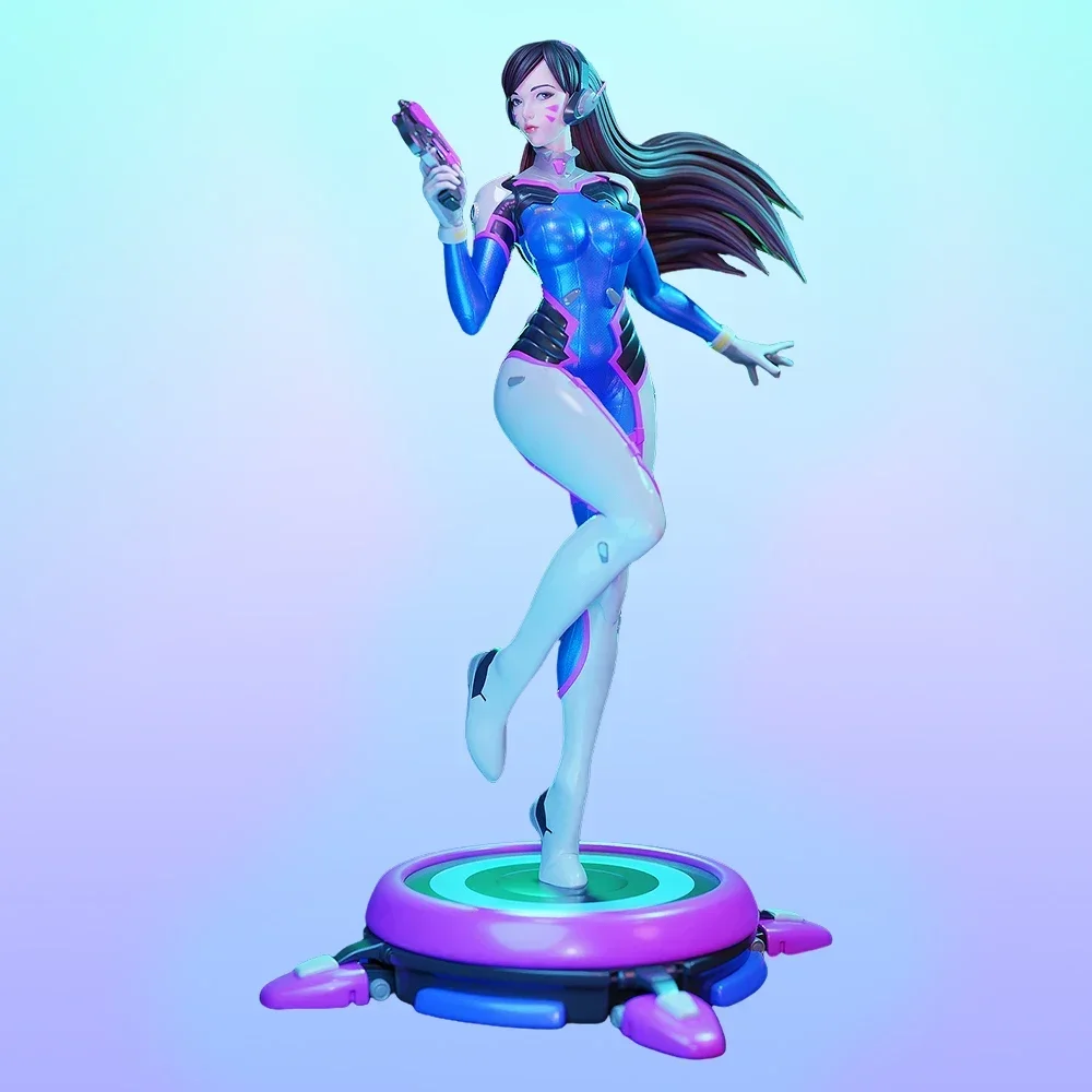 D.Va Figure 1:24 Miniature Figure Resin Model Kit Unpainted Plastic Model Kit A528