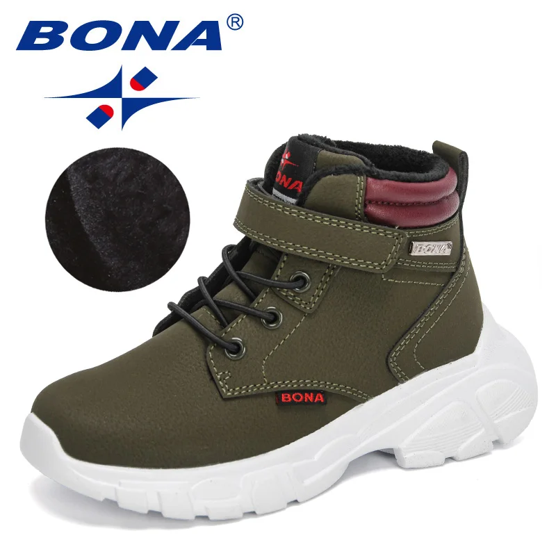 bona-2022-new-designers-casual-shoes-autumn-winter-boots-boys-fashion-leather-soft-antislip-plush-boots-girls-high-top-shoes-kid