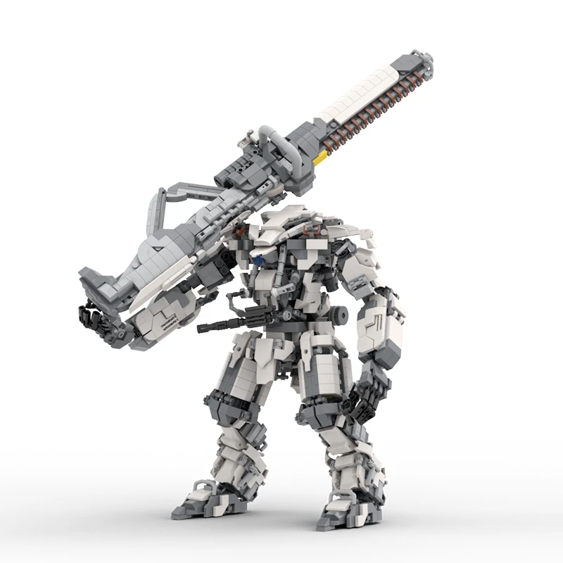 نموذج المحارب الميكانيكي، كتل تجميع MOC للفيلم والشعبية، إبداع DIY، مادة ABS، هدايا الهالوين وعيد الميلاد