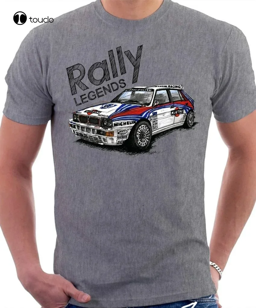 Fashion Rally Legend Lancia Delta Integrale Car Men T-Shirt Tee Shirt