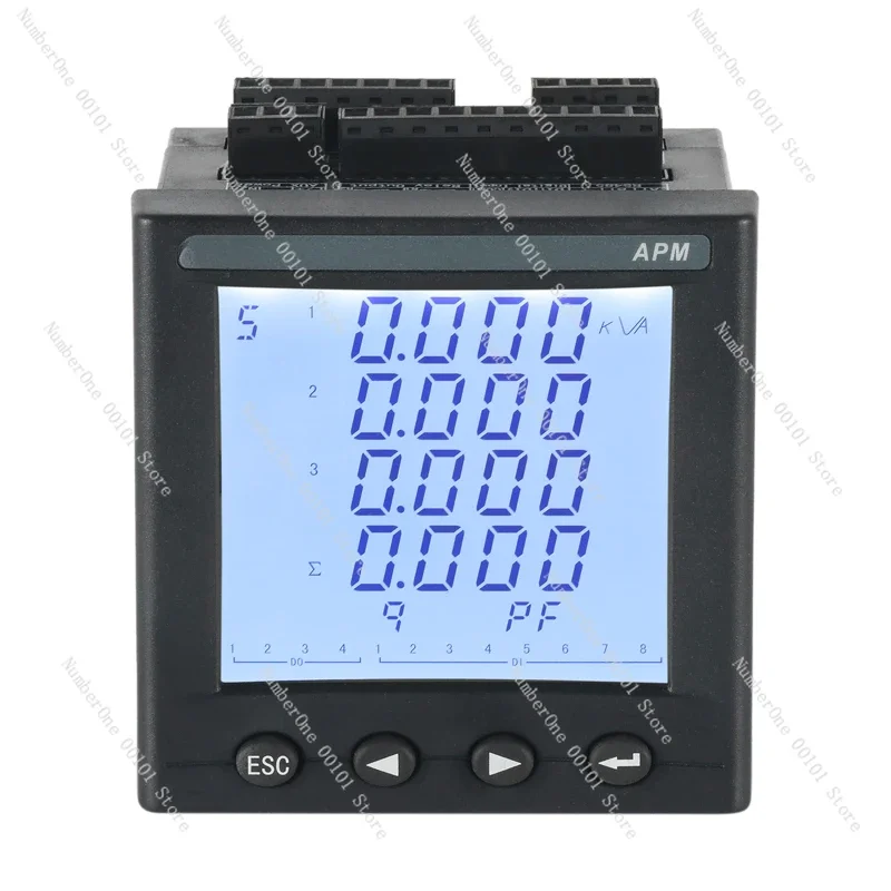 APM810/MCM full-function harmonic network power meter, dual communication RS485 0.5S level