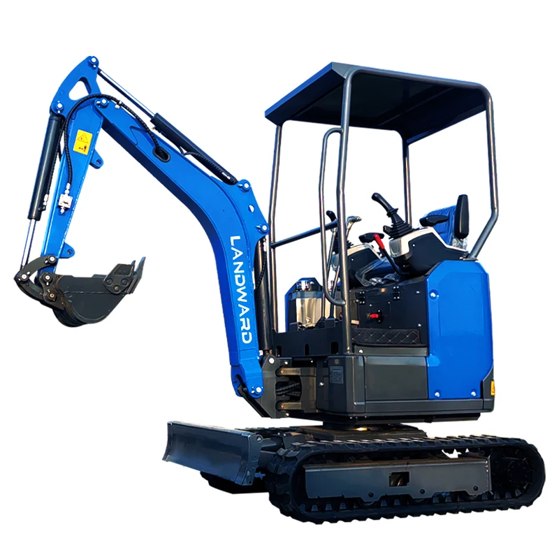 Household Small Excavator 1.7 Ton Agricultural Earth Turning Truck Versatile 2200 KG Hydraulic Crawler Digger Customized Sale