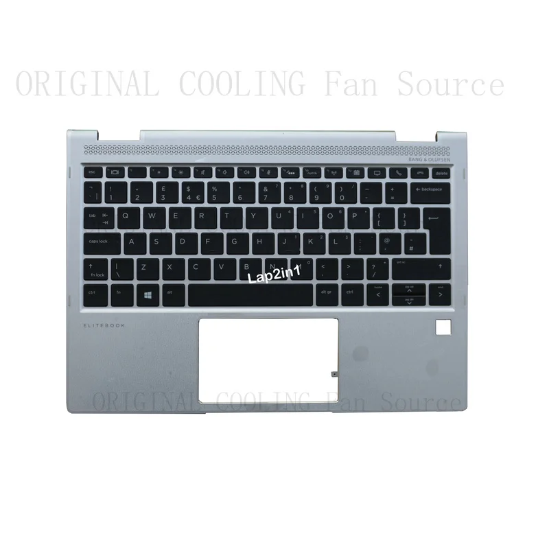 R+  NEW FOR HP EliteBook x360 1020 G2 Top Cover Palmrest UK Backlit Keyboard 937419-031