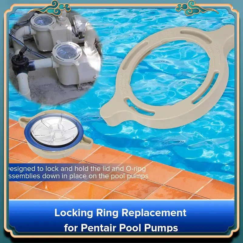 

Latest Pool Pump Lid Cap Cover For Pentair Superflo Inground Pool & Spa Pumps, 350090 Cam And Ramp Clamp