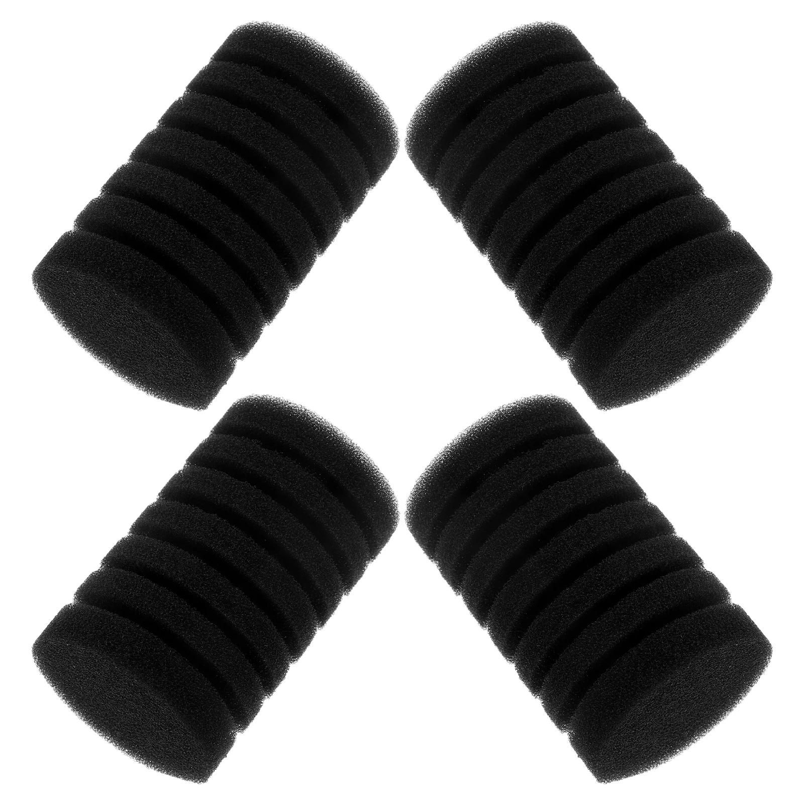 

4pcs Aquarium Filter Sponge Replacement Pre-Filter Intake For Fish Tank Pond Builtin 3-In-1 System Oxygenation Filtration