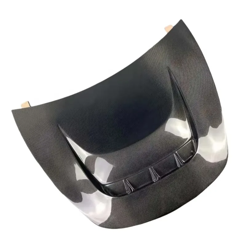 

Car Hood For Teslas Model 3 upgrade R Style Carbon Fiber Bonnet Engine Cover