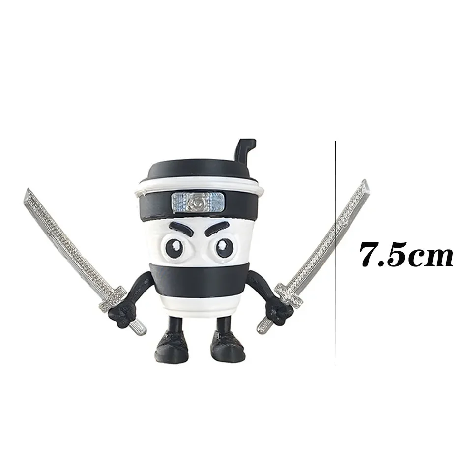 تمثال Tingtungsahur Balerina Cappuccino Figura deaction Brainbot أنيمي Tralalero Tralala Tiburón Ornamento juguete mob mobile