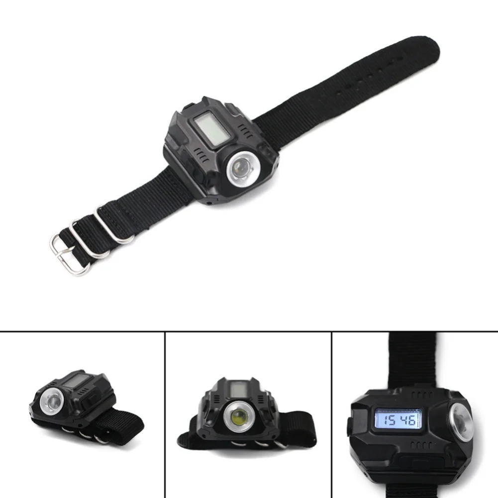 Fishing Tool Hands-free Light 113g Wearable Flashlight Waterproof Design High Brightness Mode Low Brightness Mode