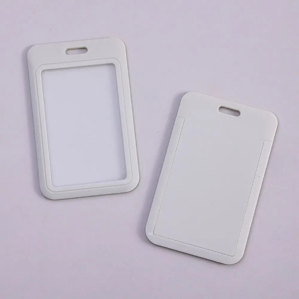 Cute Plastic Business Card Holder Credit Card Holders Bus Card Cover Case Women Men