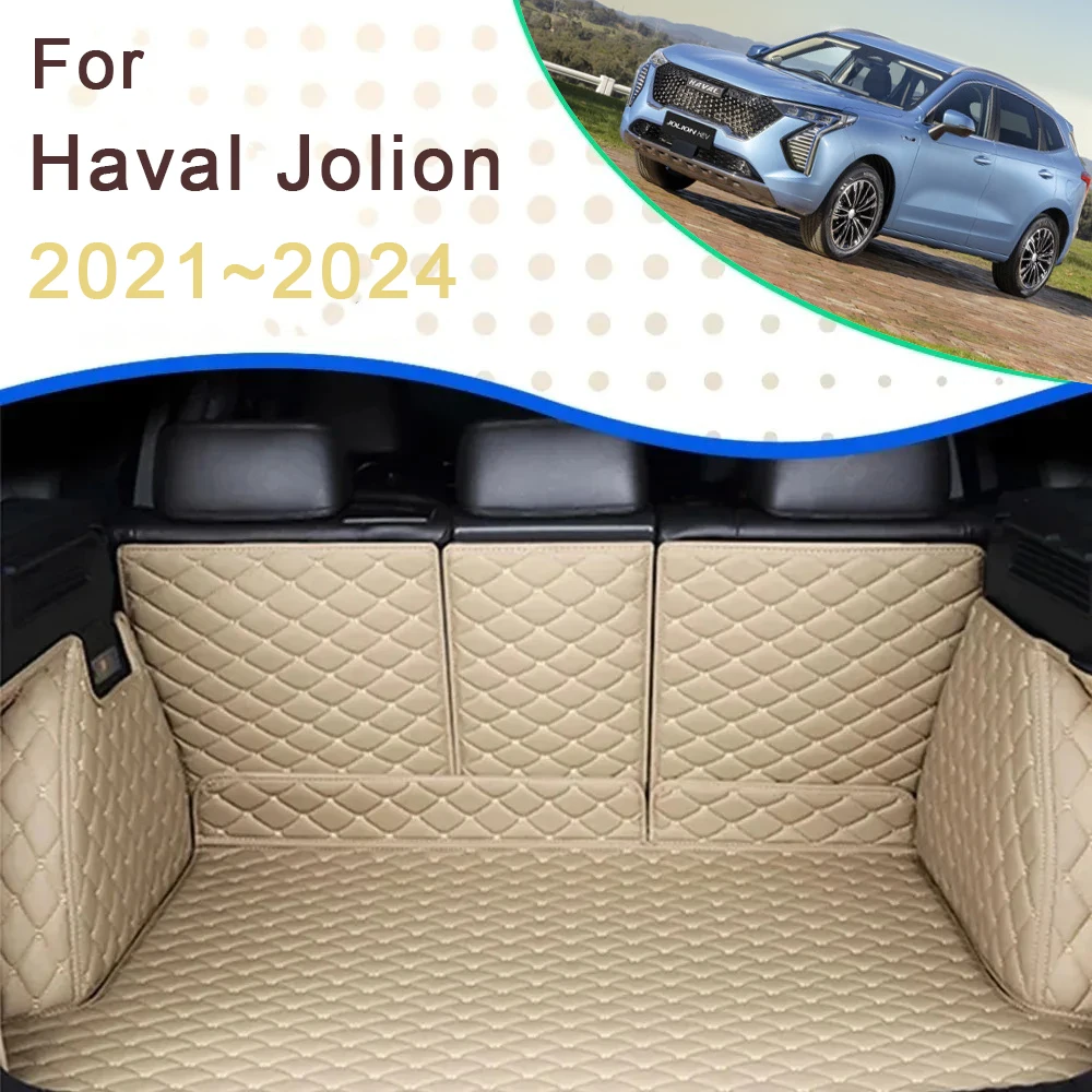 

Car Rear Trunk Mat For Haval Jolion 2021 2022 2023 2024 Anti-dirty Pad Boot Cover Tray Carpets Mud Car Accessories