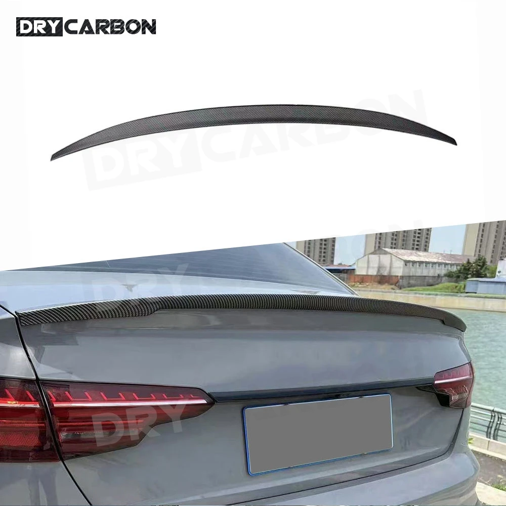 

for Audi A4 S4 2017-2024 Rear Trunk Spoiler Rear Wing Car Style Body Kits Accessories ABS Rear Boot Rear Spoiler