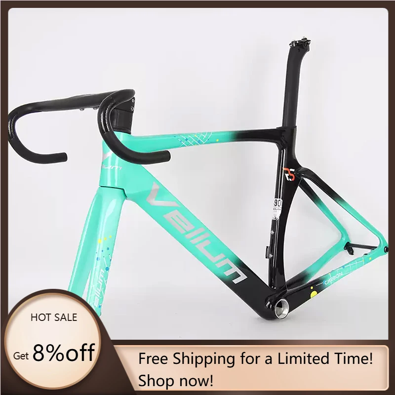 

STLF Customizable Carbon Fiber Bicycle Frame with Concealed Internal Wiring & Disc Brake for Road Riding & BMX Factory Price