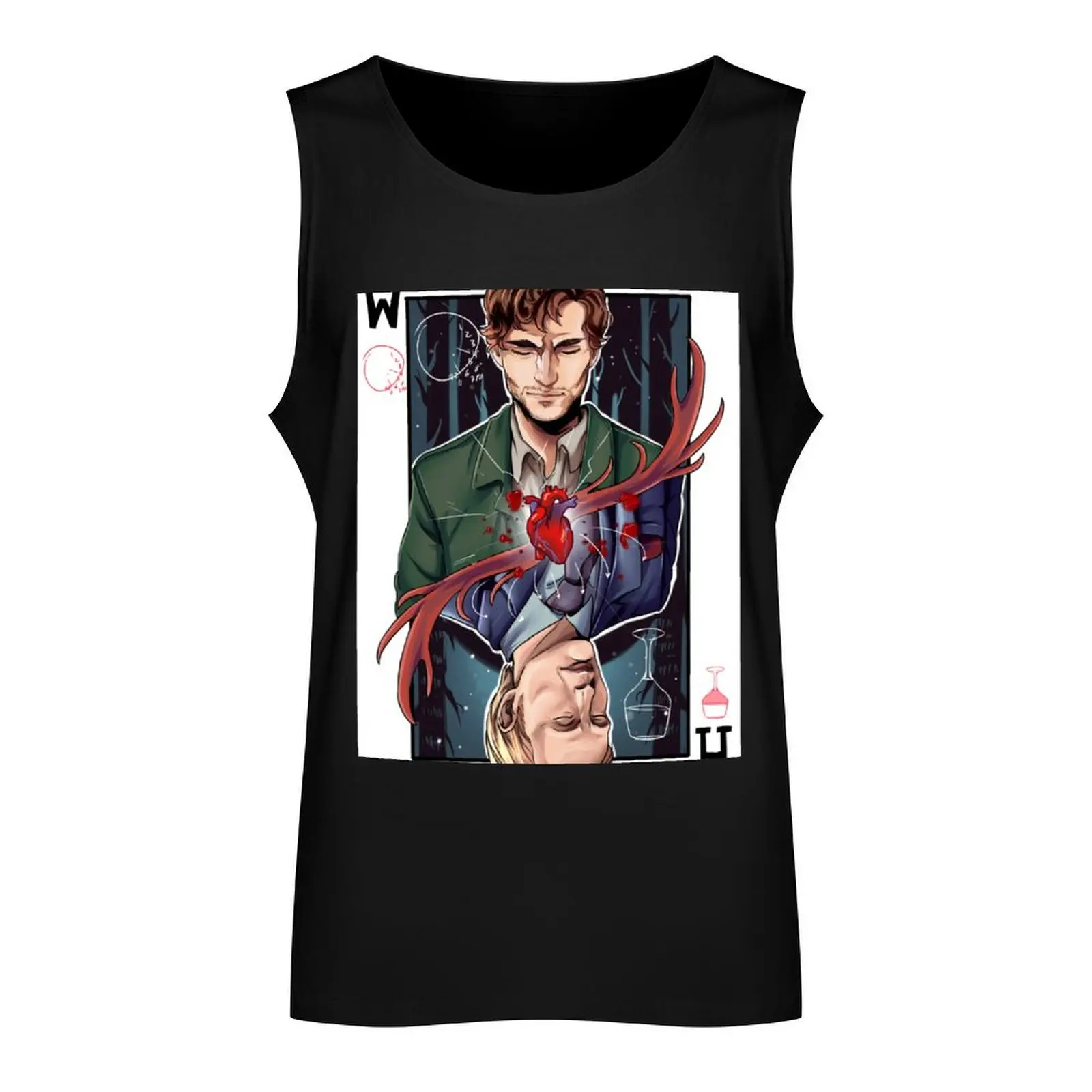 Hannibal Tank Top anime t-shirts gym for men Vest for boy