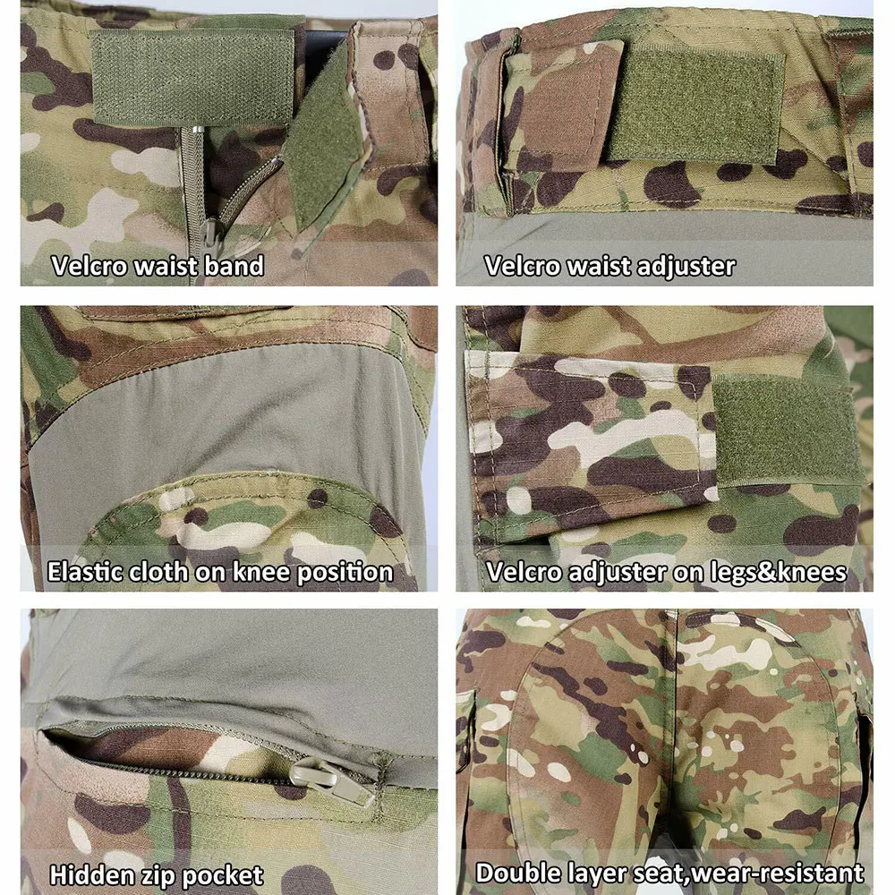 Uniforme BDU Gen3 táctico paintball manga larga corte ajustado - imagen 3