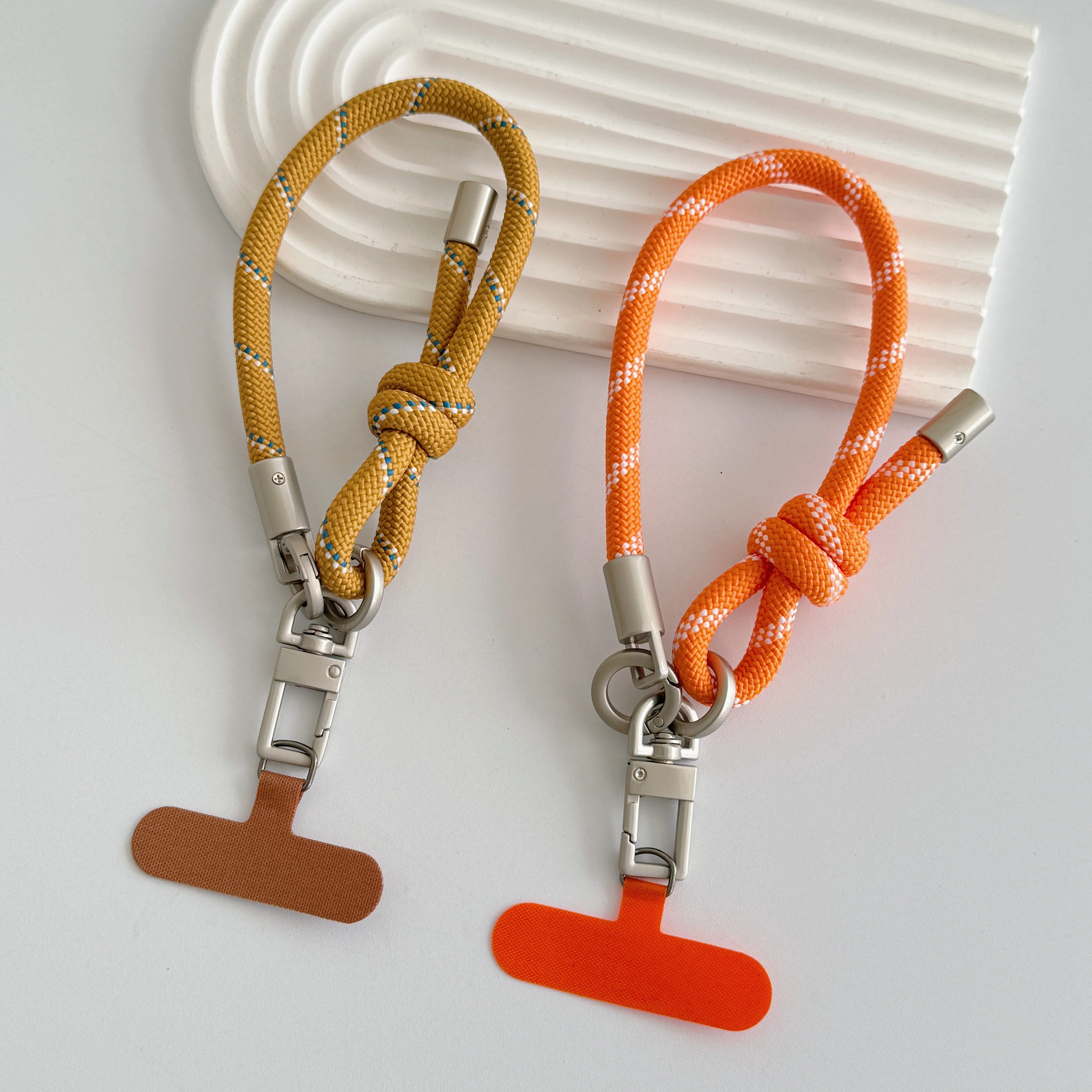 

Регулируемый персонализированный ремешок для мобильного телефона, короткая веревка на запястье, универсальная веревка против потери для занятий спортом на открытом воздухе, подвеска для телефона