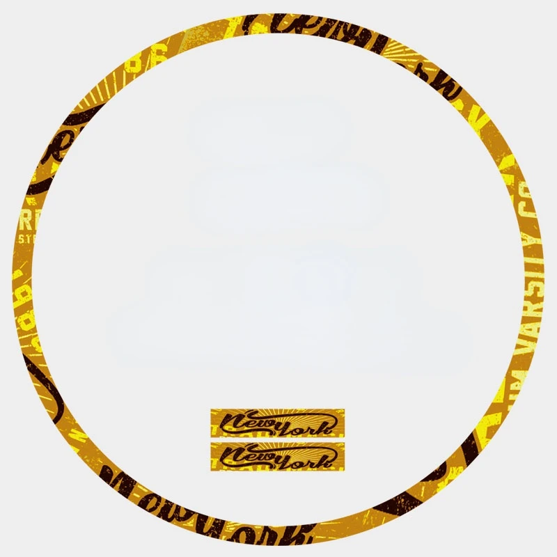 MTB Bike Rim Stickers width 19mm 26\