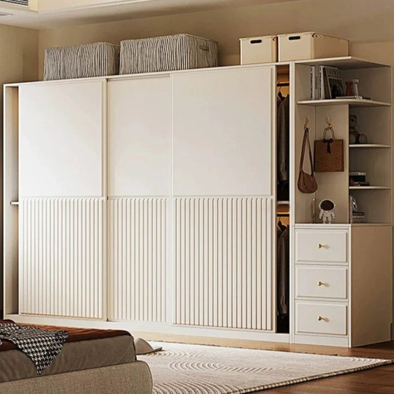 Organizer Wooden Wardrobes Drawers Armoire Sliding Cabinets Wardrobes Home Craft Guarda Roupa Solteiro Furniture Living Room