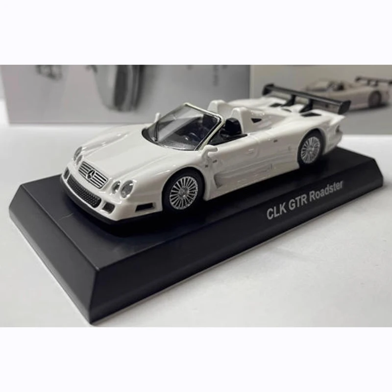KYOSHO 1:64 CLK-GTR Roadster Alloy Racing Car Model Static Collection Decorated Holiday Gifts Toys view 3