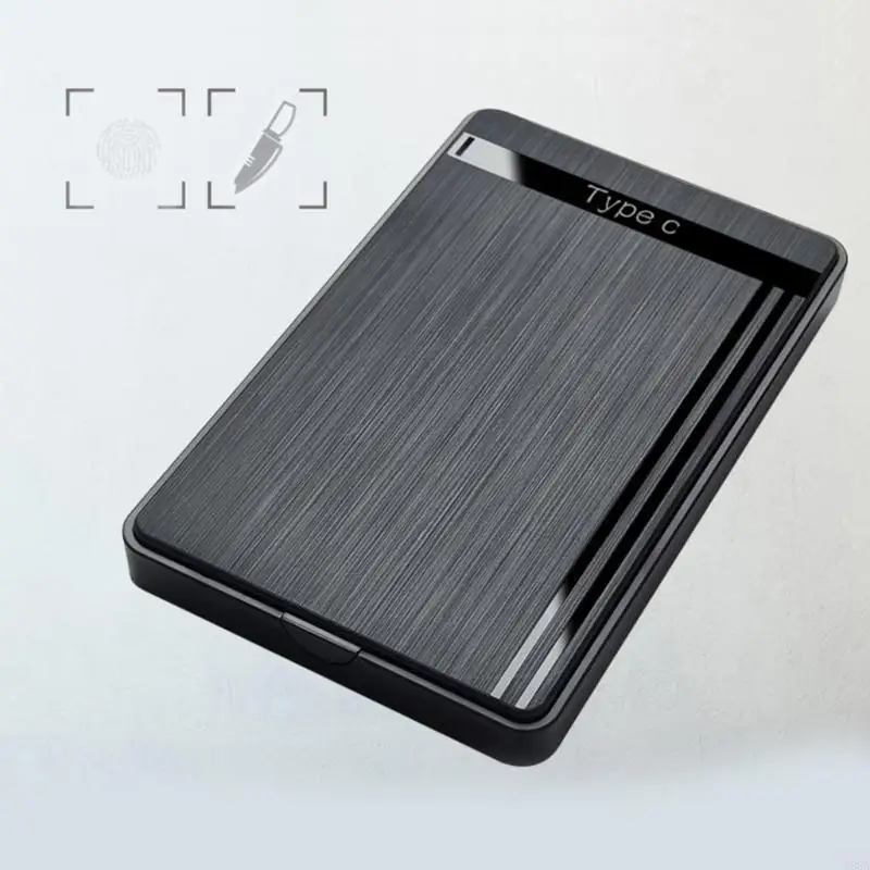 C63A USB 3.1 Caixa do disco rígido 2.5 polegadas SSD Disk ToolsFree Tipo C 3.1 Gabinete HDD