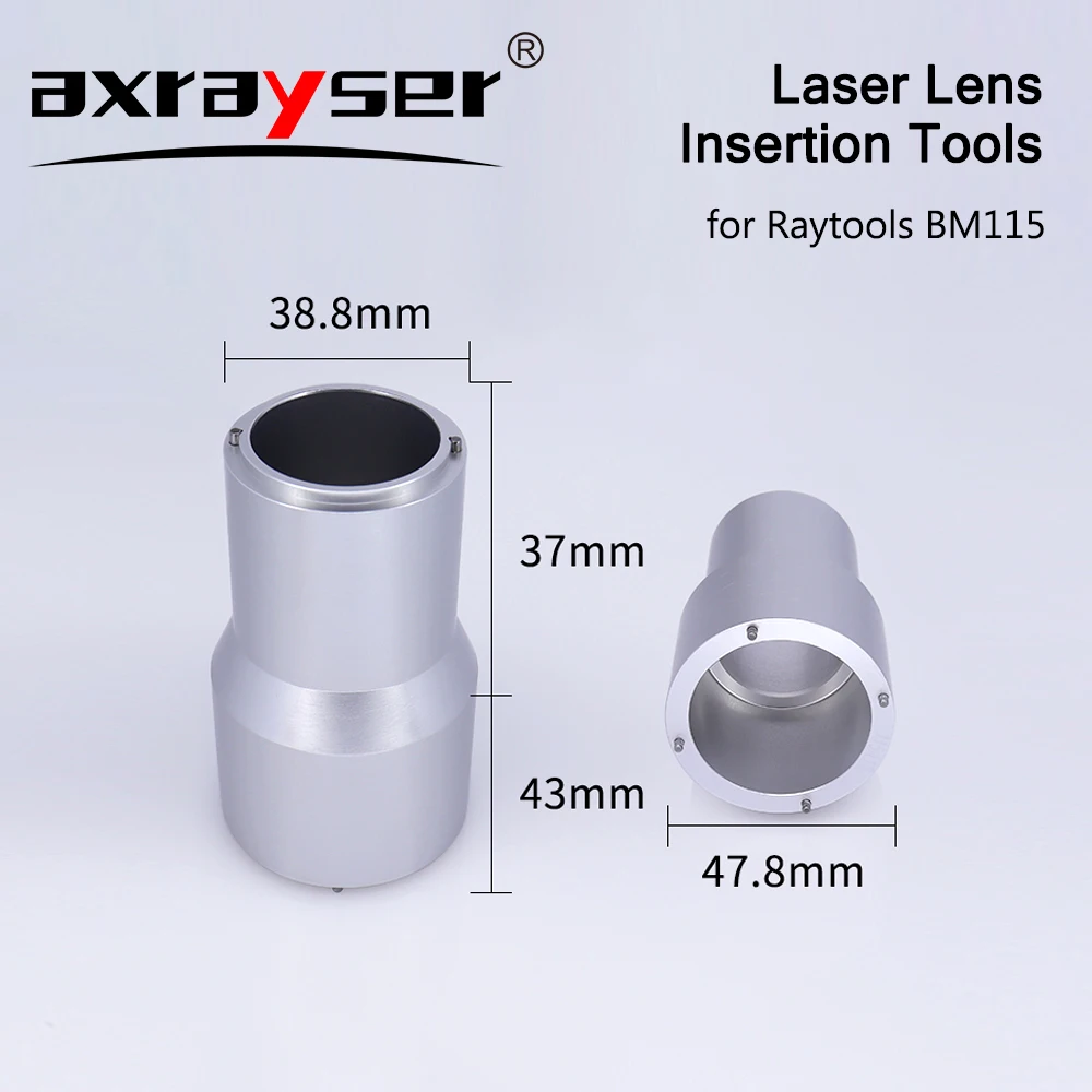 Laser Lens Insertion Tools for Raytools Precitec WSX D28 D30mm Adjustiable 15-55mm Focusing Collimating Removal Installation