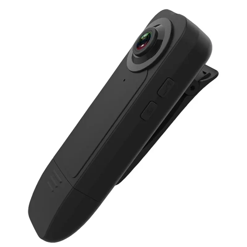 ABUO-Pocket Sports Camera Mini Portable 1080P Back Clip Camera Law Enforcement Recorder Infrared Night Vision