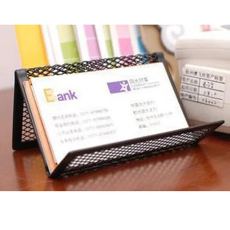 Desk office supplies barbed wire name card planes household goods rust - proof card holder card box