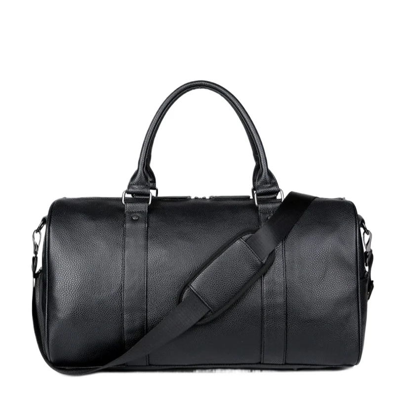 

Luxury Travel Bag Purse Handbag Men's Leather Large Capacity Crossbody Shoulder Bag Gym Sports Travel Bag
