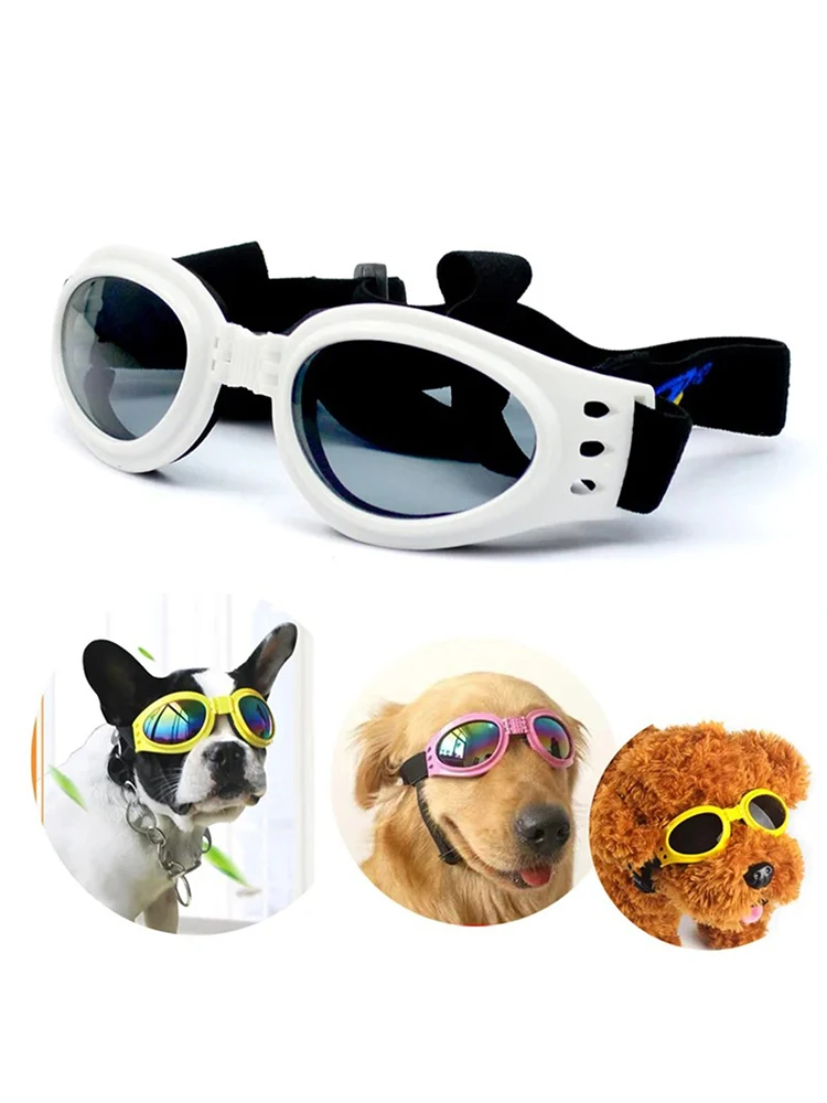 Fold Pet Dog Glasses Prevent UV Pet Glasses for Cats Dog Fashion Sunglasses Dog Goggles Photo Prop Pet Motorcycle Glasses