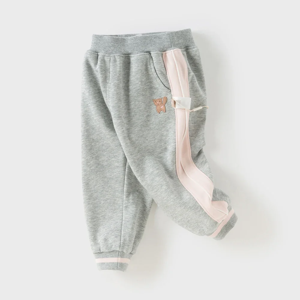 Dave Bella Children's Pants Autumn Fashion Casual Girls Baby Comfortable Loose Stright Sports Trousers Gentle Outdoor DB3253526