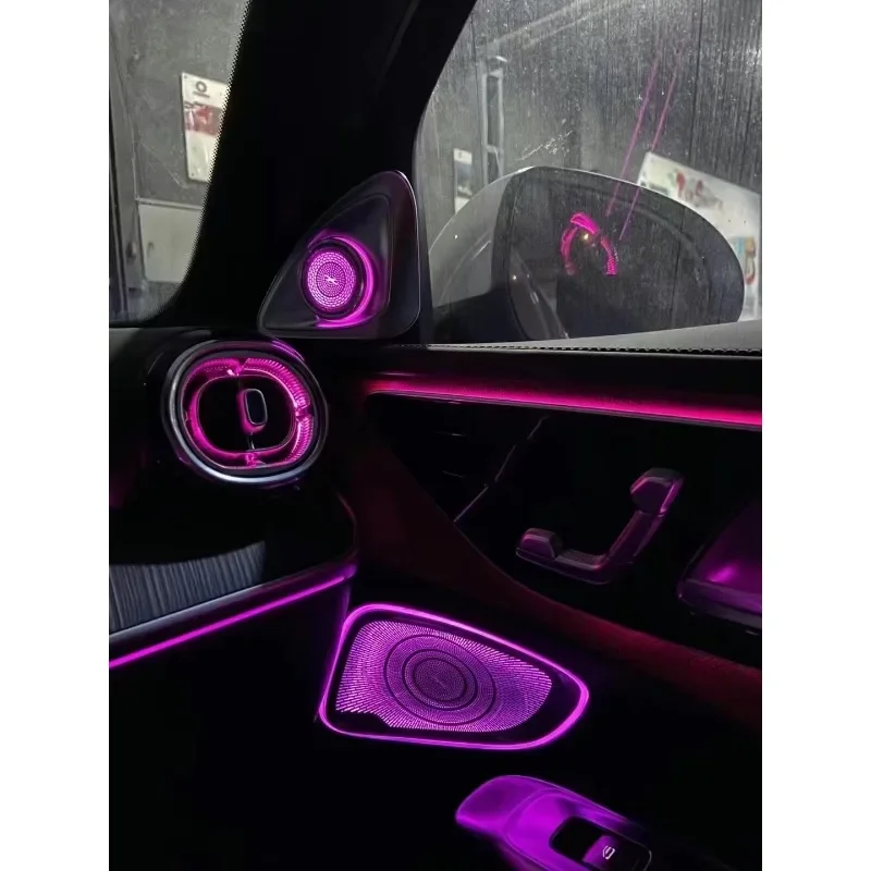 

For Mercedes Benz C-Class - W206 GLC X254Luminous Turbine Front air OutletCar Ambient Light Kit