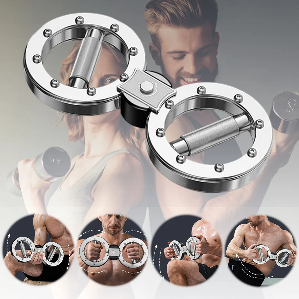 Burn Machine Hand Forearm Trainer 8 Pounds Resistance Adjustable Arm Strengthener Chest Expander for Fitness Workout Boxing