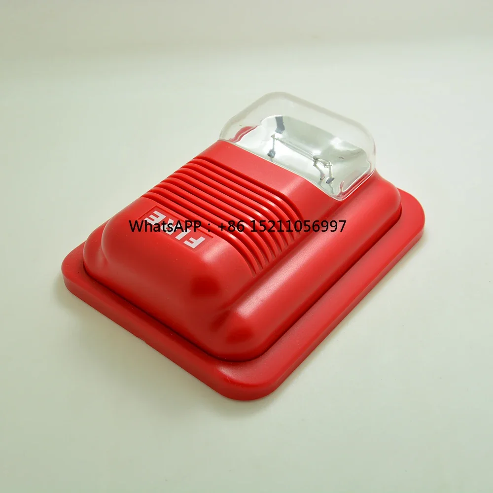 

siren standard Lamp buzzer use for fire panel Hot sales Trade price 24 Fire alarm flash strobe