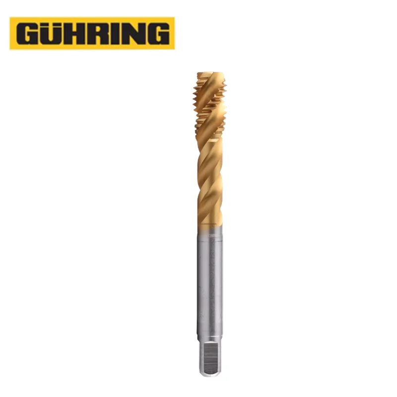 German Original GUHRING JIS Standard Spiral Fluted Tap Pointed M2 M2.5 M3 M4 M5 M6 M8 M10 M12 M14 M16 M18 M20 Screw Thread Taps