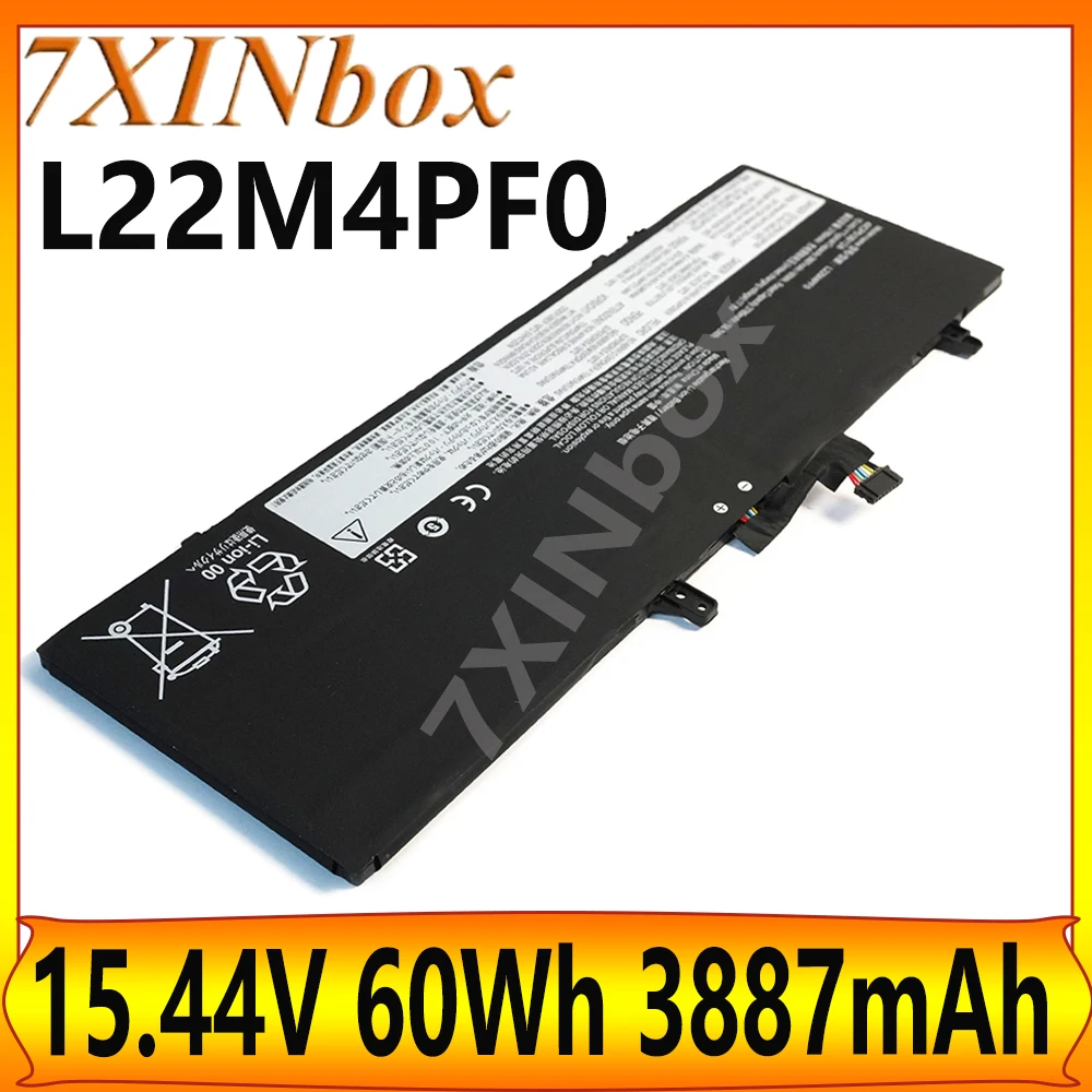 

7XINbox L22M4PF0 15.44V 60Wh 3887mAh Laptop Battery For Lenovo Slim 7 14IRP8 Yoga Slim 14IAP8 14IRP8 14APU8 14IRH8 free tools