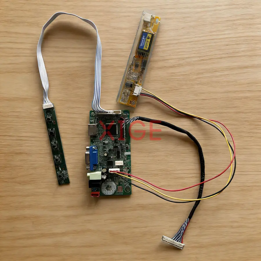 

Monitor Controller Drive Board Fit LQ150X1LB LQ150X1LH CLAA150XH01 HT15X34 HDMI+VGA 1024x768 1024*768 1-CCFL LVDS 30-Pin DIY Kit