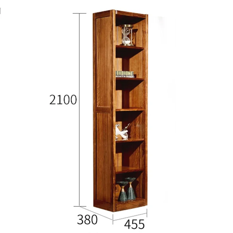 Filing Magazine Bookcase Storage Organizer Display Standing Living Room Desk Book Shelf Corner Wood Boekenrek Furniture XY50BC