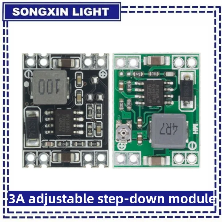 

SAMIROB MP1584EN Ultra-small size DC-DC step-down power supply module 3A adjustable step-down module super LM2596 XM1584