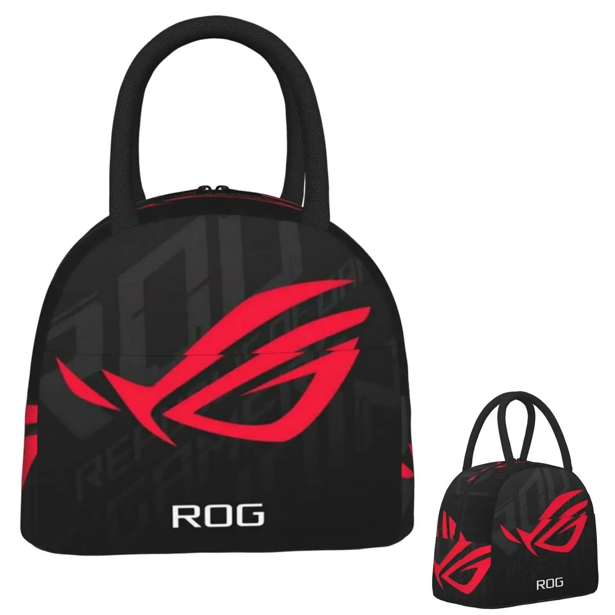 

Изолированная сумка для обеда Asus Rog для женщин и детей, герметичные коробки для еды, термосумка для ланча