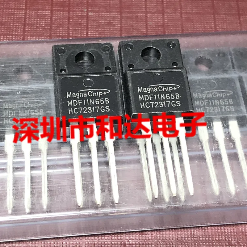 10 Stück MDF11N65B F 650 V 11 A