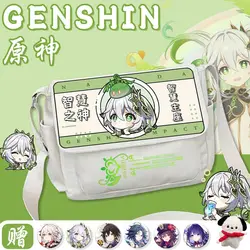 Genshin Impact bag Nahida/Wanderer/Nilou/Cyno/Tighnari/Sayu/Gorou/Thoma/xiao/feiyan/Yelan anime Shoulder bag Crossbody backpack