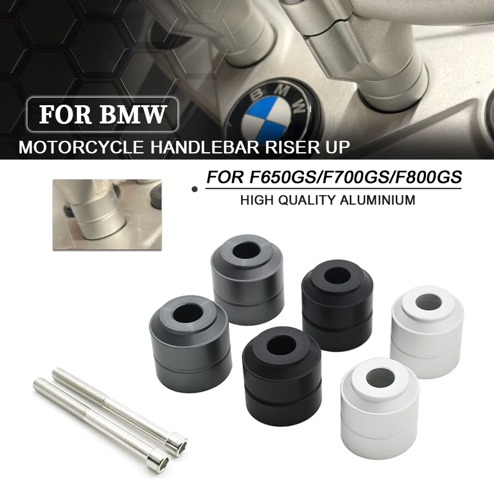 Motorcycle Handlebar Riser UpFor BMW F800GS ADV F700GS F650GS F 800 700 GS 650 Twin Aluminum Accessories Handle Bar Lift