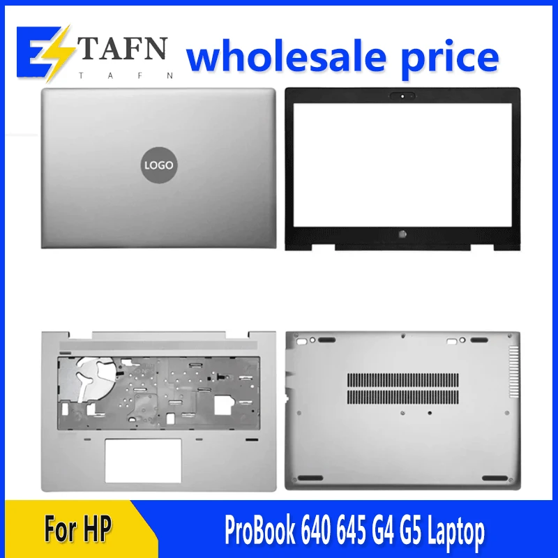 

New Original For HP ProBook 640 645 G4 G5 Laptop LCD Back Cover Front Bezel Upper Palmrest Bottom Base Case Keyboard Hinges