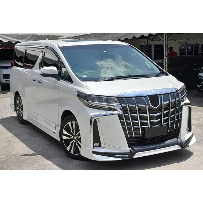 High Quality Upgrade Body Kit Exterior Modification Parts Fit For Vellfire 2019+ Convert To Alphard Includes Full Surround Acces