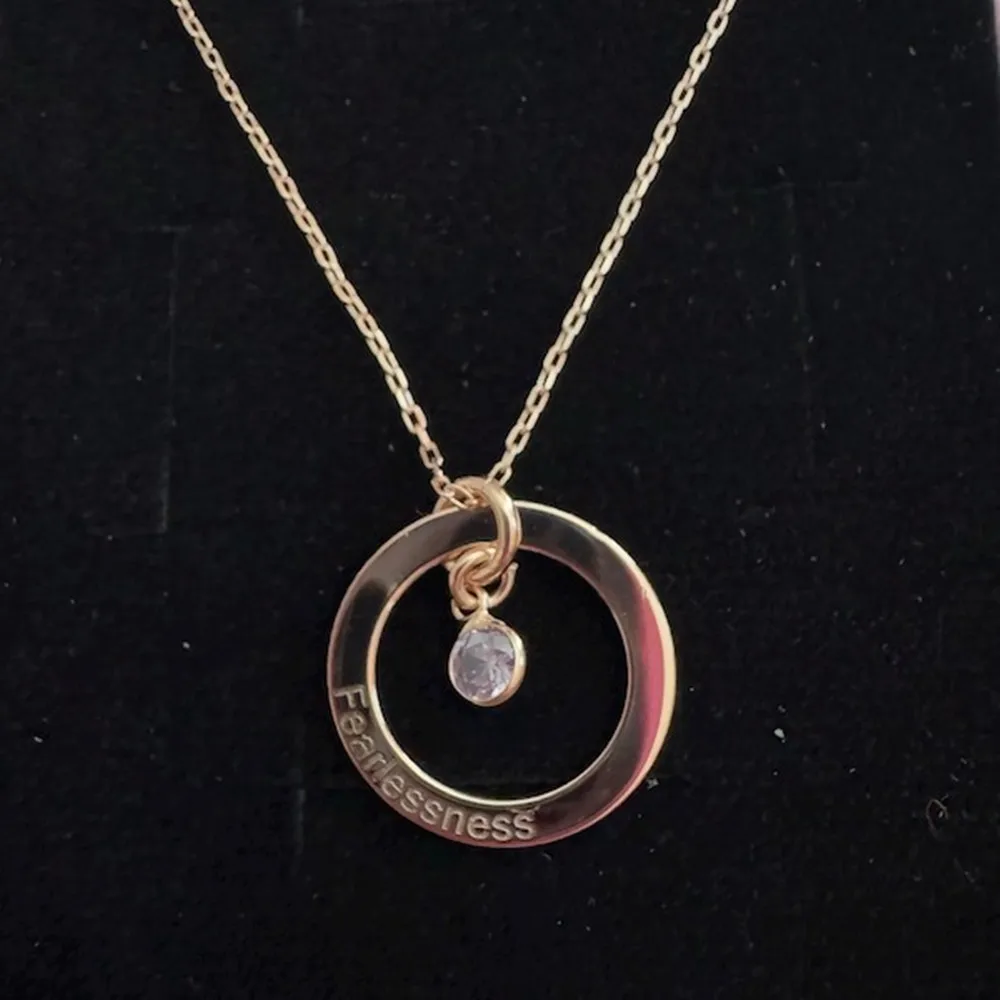 Custom Birthstone Pendant Necklace Stainless Steel Chain Personalizad Customized Items Name Necklace Woman Best Sister Gift